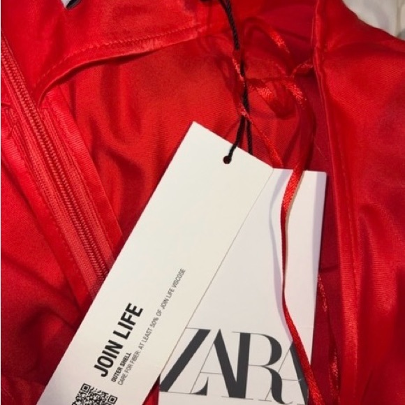 Zara Dresses & Skirts - Zara satin knot dress